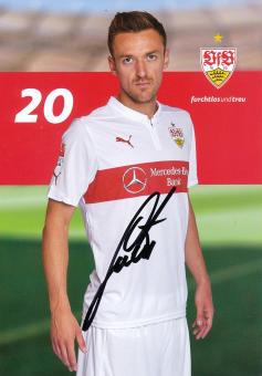 Christian Gentner  2014/2015 VFB Stuttgart Fußball Autogrammkarte original signiert 