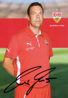Andreas Menger  2014/2015 VFB Stuttgart Fußball Autogrammkarte original signiert 