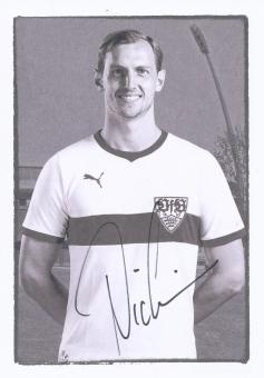Georg Niedermeier  2013/2014 VFB Stuttgart Fußball Autogrammkarte original signiert 