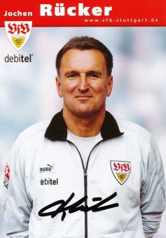 Jochen Rücker  2002/2003 VFB Stuttgart Fußball Autogrammkarte original signiert 