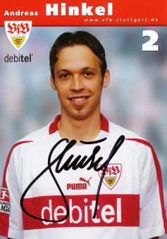 Andreas Hinkel  2002/2003 VFB Stuttgart Fußball Autogrammkarte original signiert 