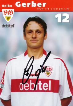 Heiko Gerber  2002/2003 VFB Stuttgart Fußball Autogrammkarte original signiert 