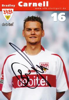 Bradley Carnell  2002/2003 VFB Stuttgart Fußball Autogrammkarte original signiert 