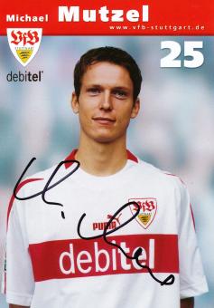 Michael Mutzel  2002/2003 VFB Stuttgart Fußball Autogrammkarte original signiert 