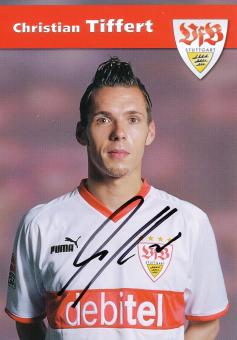 Christian Tiffert  2003/2004 VFB Stuttgart Fußball Autogrammkarte original signiert 