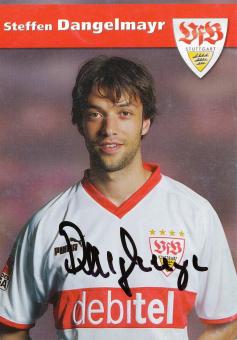 Steffen Dangelmayr  2003/2004 VFB Stuttgart Fußball Autogrammkarte original signiert 