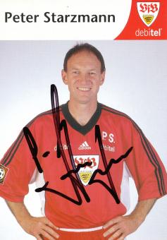 Peter Starzmann  1999/2000 VFB Stuttgart Fußball Autogrammkarte orig 