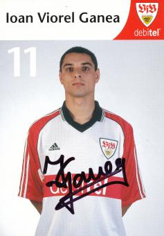 Ioan Viorel Ganea 1999/2000 VFB Stuttgart Fußball Autogrammkarte orig 