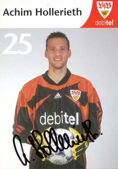 Achim Hollerieth  1999/2000 VFB Stuttgart Fußball Autogrammkarte orig 