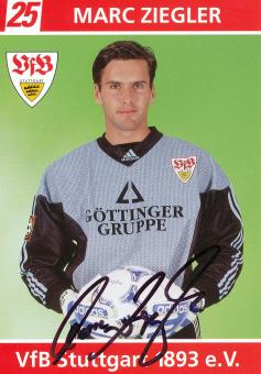 Marc Ziegler  1998/1999 VFB Stuttgart Fußball Autogrammkarte orig 