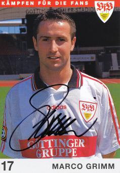 Marco Grimm  1997/1998 VFB Stuttgart Fußball Autogrammkarte orig 