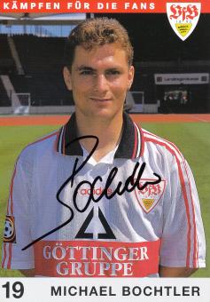 Michael Bochtler  1997/1998 VFB Stuttgart Fußball Autogrammkarte orig 