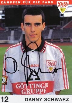 Danny Schwarz  1997/1998 VFB Stuttgart Fußball Autogrammkarte orig 