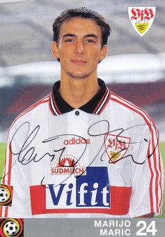 Maijo Maric  1996/1997 VFB Stuttgart Fußball Autogrammkarte orig 