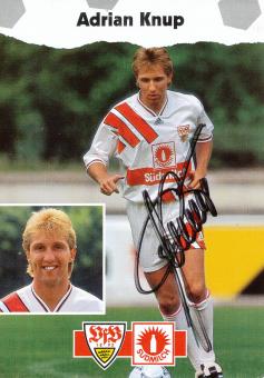 Adrian Knup  1993/1994 VFB Stuttgart Fußball Autogrammkarte orig 