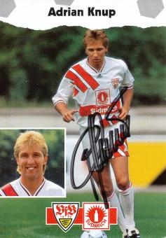 Adrian Knup  1993/1994 VFB Stuttgart Fußball Autogrammkarte orig 
