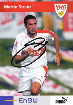 Martin Stranzl  2005/2006 VFB Stuttgart Fußball Autogrammkarte original signiert 
