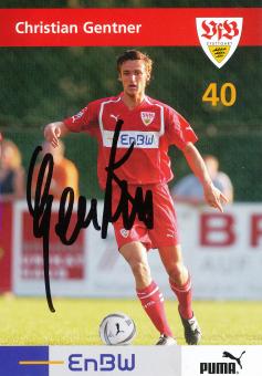 Christian Gentner   2005/2006 VFB Stuttgart Fußball Autogrammkarte original signiert 