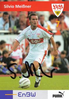 Silvio Meißner   2005/2006 VFB Stuttgart Fußball Autogrammkarte original signiert 