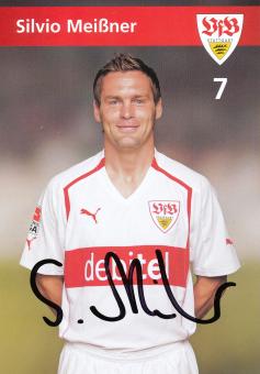 Silvio Meißner  2004/2005 VFB Stuttgart Fußball Autogrammkarte original signiert 