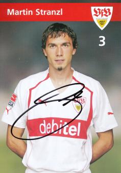 Martin Stranzl  2004/2005 VFB Stuttgart Fußball Autogrammkarte original signiert 