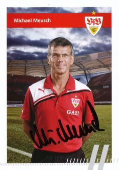 Michael Meusch  2011/2012 VFB Stuttgart Fußball Autogrammkarte original signiert 