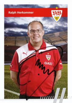 Ralph Herkommer  2011/2012 VFB Stuttgart Fußball Autogrammkarte original signiert 
