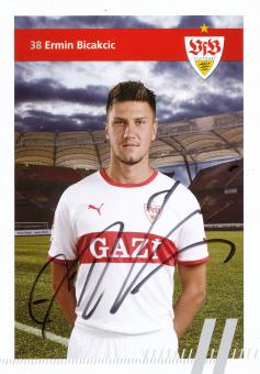 Ermin Bicakcic  2011/2012 VFB Stuttgart Fußball Autogrammkarte original signiert 