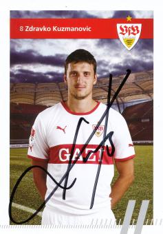 Zdravko Kuzmanovic   2011/2012 VFB Stuttgart Fußball Autogrammkarte original signiert 