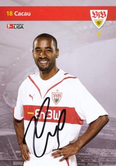 Cacau  2009/2010 VFB Stuttgart Fußball Autogrammkarte original signiert 