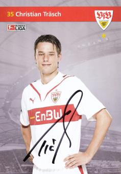 Christian Träsch    2009/2010 VFB Stuttgart Fußball Autogrammkarte original signiert 