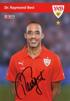 Dr.Raymond Best  2008/2009 VFB Stuttgart Fußball Autogrammkarte original signiert 