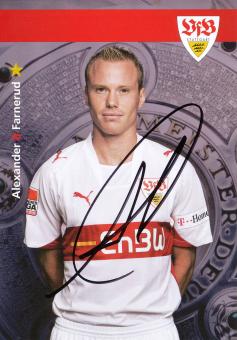 Alexander Farnerud  2007/2008 VFB Stuttgart Fußball Autogrammkarte original signiert 