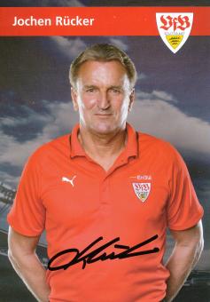 Jochen Rücker  2006/2007 VFB Stuttgart Fußball Autogrammkarte original signiert 