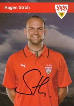 Hagen Stroh  2006/2007 VFB Stuttgart Fußball Autogrammkarte original signiert 