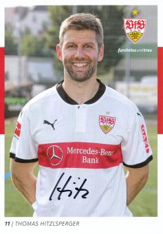 Thomas Hitzlsperger  2017/2018 VFB Stuttgart Fußball Autogrammkarte original signiert 