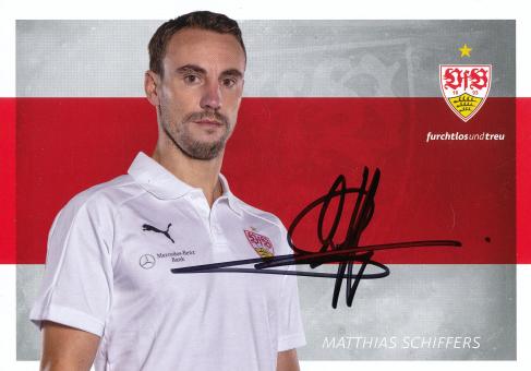 Matthias Schiffers  2017/2018 VFB Stuttgart Fußball Autogrammkarte original signiert 