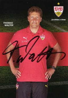 Thomas Walter  2015/2016 VFB Stuttgart II Fußball Autogrammkarte original signiert 