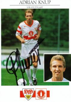 Adrian Knup  1992/1993  VFB Stuttgart  Fußball Autogrammkarte original signiert 