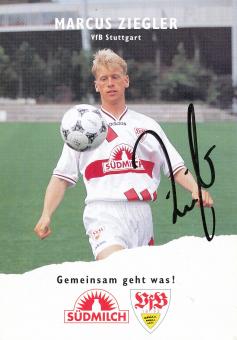 Marcus Ziegler  1995/1996  VFB Stuttgart  Fußball Autogrammkarte original signiert 