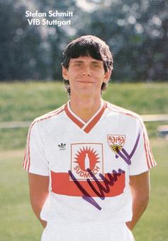 Stefan Schmitt  1987/1988  VFB Stuttgart  Fußball Autogrammkarte original signiert 