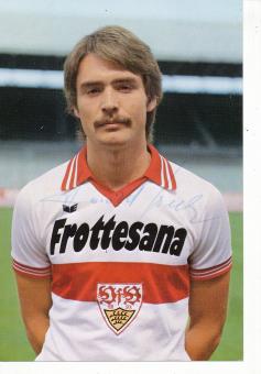 Harald Beck  1978/1979  VFB Stuttgart  Fußball Autogrammkarte original signiert 