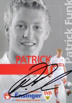 Patrick Funk   VFB Stuttgart  Fußball Autogrammkarte original signiert 