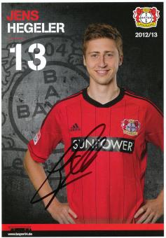 Jens Hegeler  2012/2013  Bayer 04 Leverkusen Fußball Autogrammkarte original signiert 