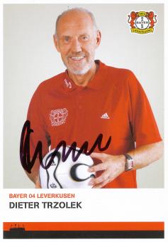 Dieter Trzolek   2006/2007  Bayer 04 Leverkusen Fußball Autogrammkarte original signiert 