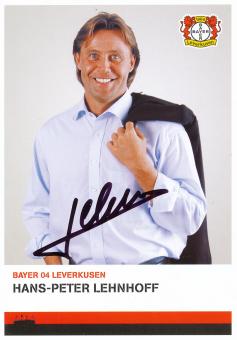 Hans Peter Lehnhoff  2006/2007  Bayer 04 Leverkusen Fußball Autogrammkarte original signiert 