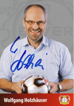 Wolfgang Holzhäuser   2005/2006  Bayer 04 Leverkusen Fußball Autogrammkarte original signiert 