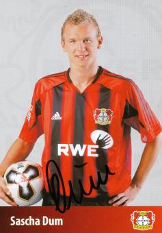 Sascha Dum  2005/2006  Bayer 04 Leverkusen Fußball Autogrammkarte original signiert 