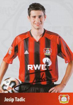 Josip Tadic   2005/2006  Bayer 04 Leverkusen Fußball Autogrammkarte original signiert 