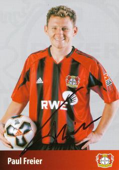 Paul Freier   2005/2006  Bayer 04 Leverkusen Fußball Autogrammkarte original signiert 